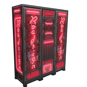Neon Roadsign Locker