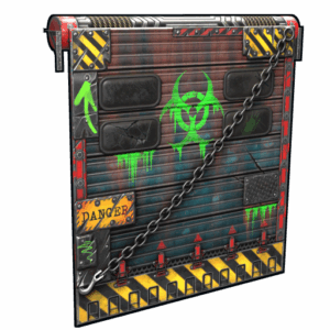 Toxic Garage Door