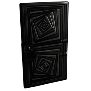 Hypnotic Steel Door