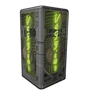 Neon Veggies Fridge