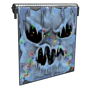 Ice Vortex Garage Door