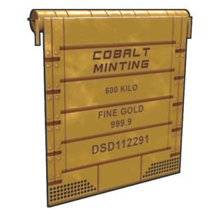 Minted Gold Garage Door