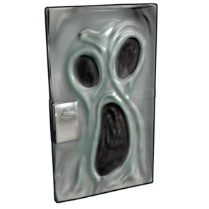 Ghostly Sheet Metal Door