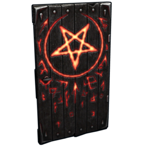 Wooden Door from Hell