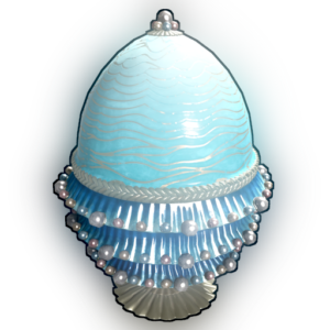 Rustigé Egg - Cerulean