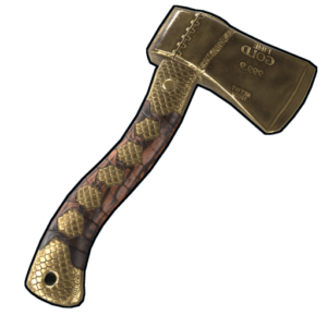 Gold Chains Hatchet