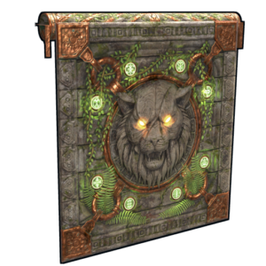 Jungle King Garage Door