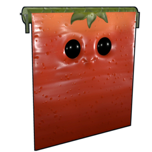 Señor Tomato Garage Door