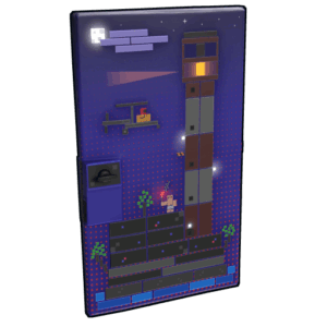 Blocky Lighthouse Door