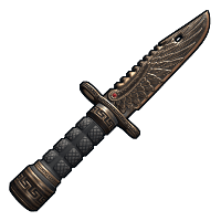 Bronze Raven Knife