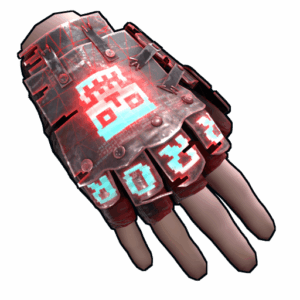 Corrupted Roadsign Gloves