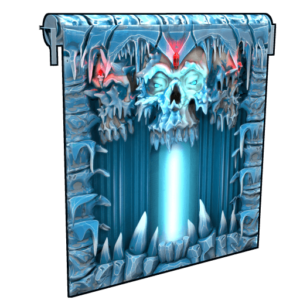 Frozen Crypt Garage Door