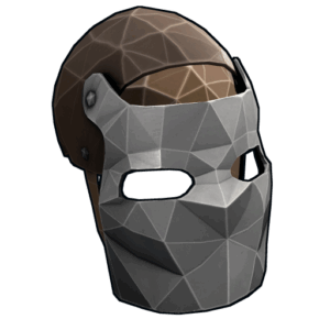 Low Poly Metal Facemask