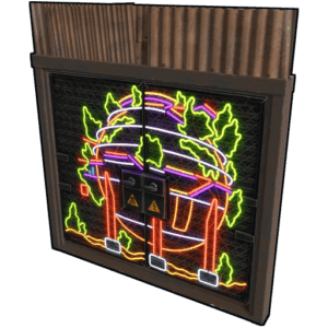 Neon Dome Double Door