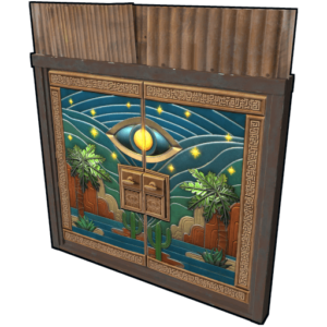 Oasis Sheet Metal Double Door