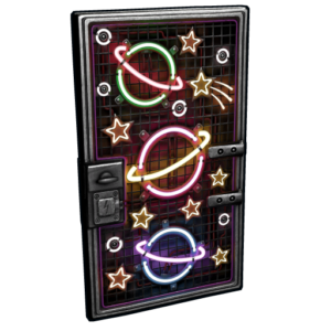 Outer Planets Metal Door