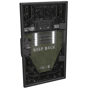 Reinforced Armored Door