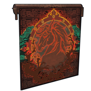 Year of the Horse Garage Door