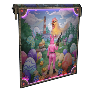 Easter Madness Garage Door