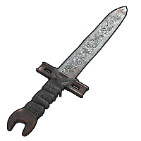 Metal Roses Short Sword