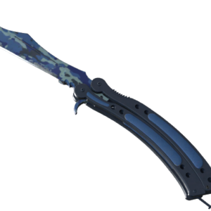 ★ Butterfly Knife | Bright Water (Well-Worn)
