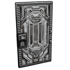 Dystopian Cell Door