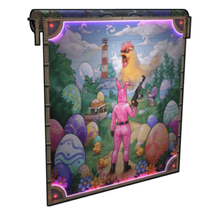 Easter Madness Garage Door