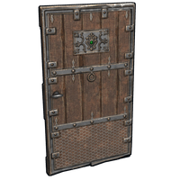 Ornate Wooden Door