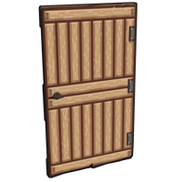 Pixel Wooden Door