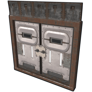 Space Station Armored Double Door