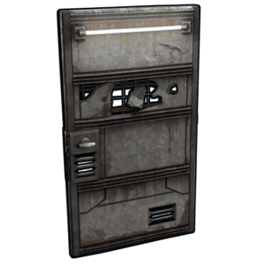 Brutalist Sheet Metal Door