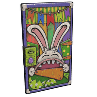 Happy Rabbit Door